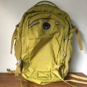 yellow osprey backpack